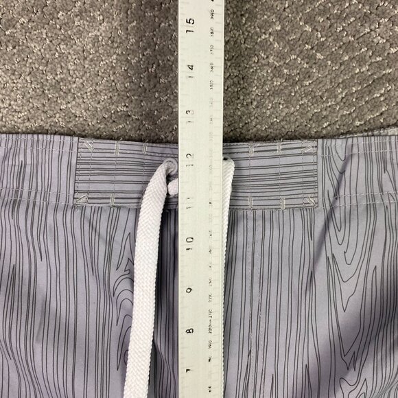 NWT Vintage Molson Canadian Beer Board Shorts Men's XL Gray Swim Trunks Lined - Picture 10 of 13